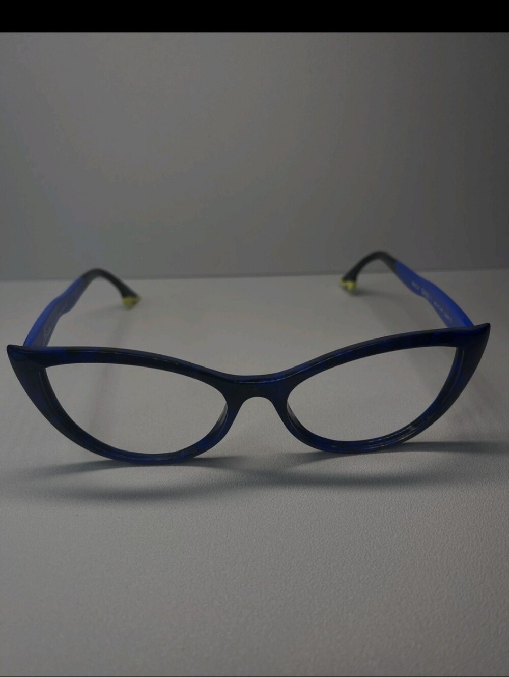 Face ร Face Bocca Senso 1 Blue Cat-Eye Frames 56-17-147 ITALY`